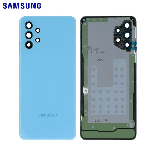 Cache Arrière Original Samsung Galaxy A32 5G A326 GH82-25080C Bleu Pastel