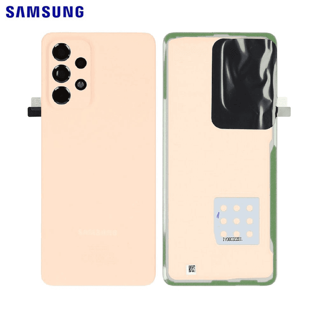 Cache Arrière Original Samsung Galaxy A33 5G A336 GH82-28042D Pêche