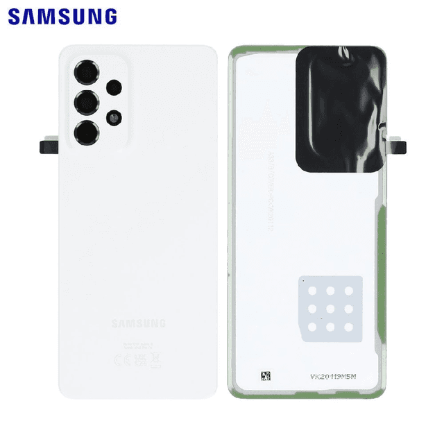 Cache Arrière Original Samsung Galaxy A33 5G A336 GH82-28042B Blanc