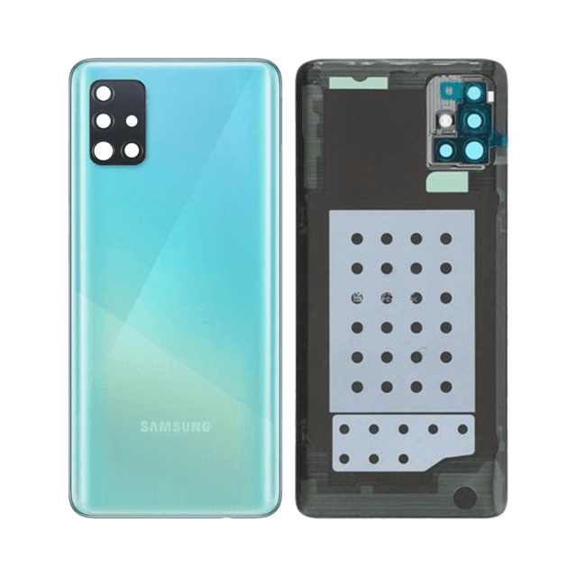 Cache Arrière Premium Samsung Galaxy A51 A515 Bleu Prism