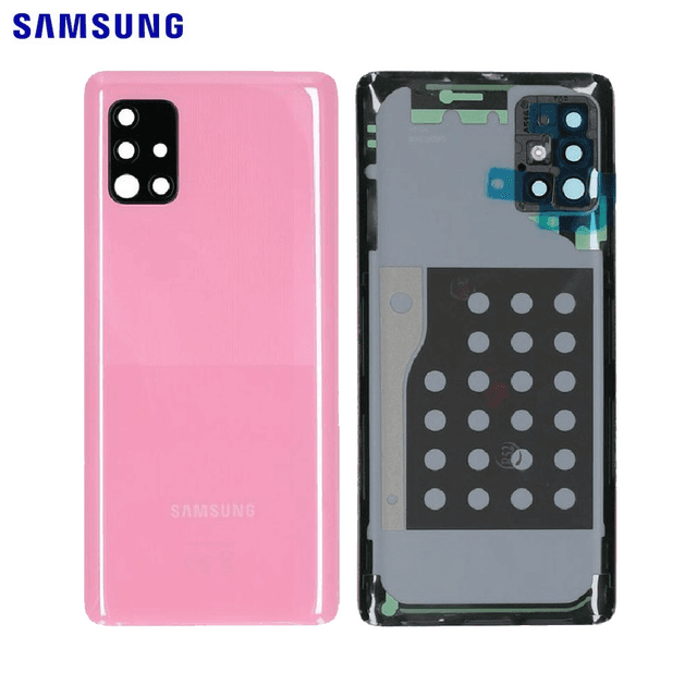 Cache Arrière Original Samsung Galaxy A51 5G A516 GH82-22938C Rose Prismatique