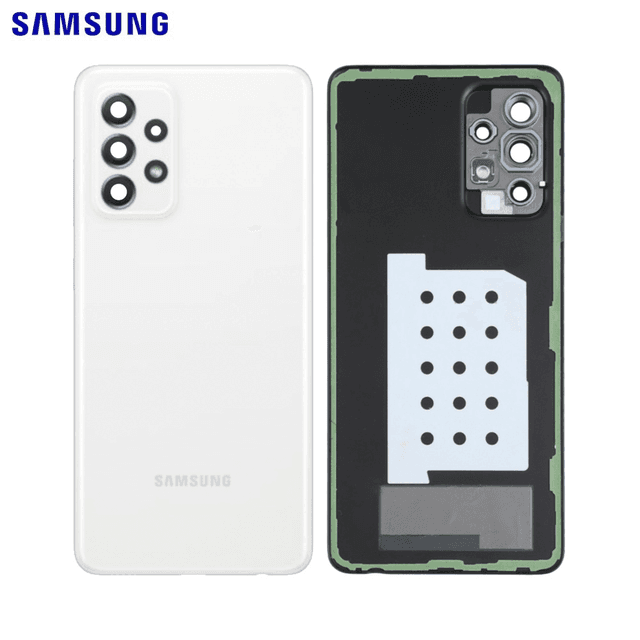 Cache Arrière Original Samsung Galaxy A52 5G A526/Galaxy A52 4G A525 GH82-25225D GH82-25427D Awesome White