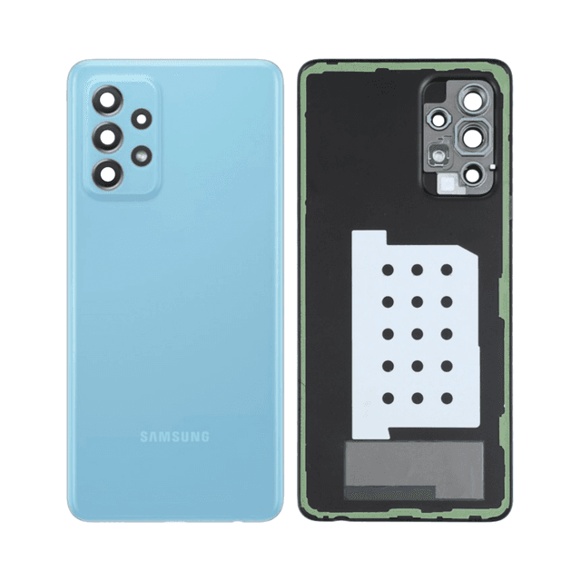 Cache Arrière Premium Samsung Galaxy A52 5G A526/Galaxy A52 4G A525 Awesome Blue