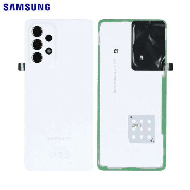 Cache Arrière Original Samsung Galaxy A53 5G A536 GH82-28017B Blanc