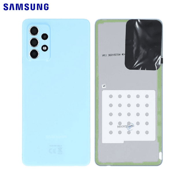 Cache Arrière Original Samsung Galaxy A72 4G A725/Galaxy A72 5G A726 GH82-25448B Awesome Blue