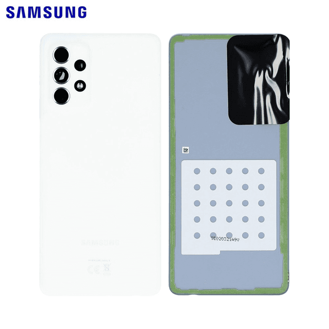 Cache Arrière Original Samsung Galaxy A72 4G A725/Galaxy A72 5G A726 GH82-25448D Awesome White