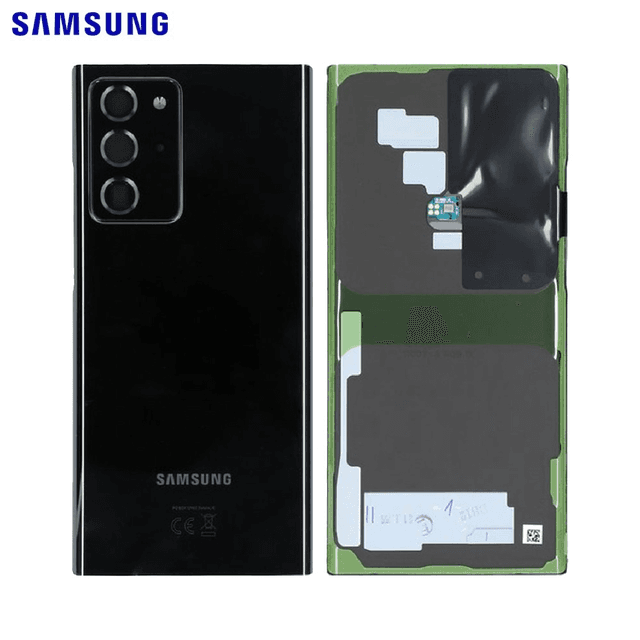 Cache Arrière Original Samsung Galaxy Note 20 Ultra 5G N986/Galaxy Note 20 Ultra N985 GH82-23281A Noir Mystique