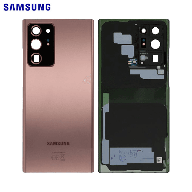 Cache Arrière Original Samsung Galaxy Note 20 Ultra 5G N986/Galaxy Note 20 Ultra N985 GH82-23281D Bronze Mystique