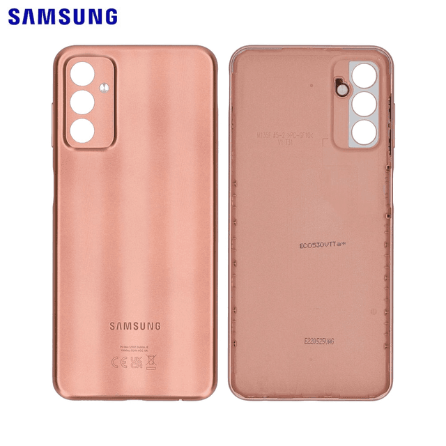 Cache Arrière Original Samsung Galaxy M13 M135 GH82-29055B Orange Cuivre
