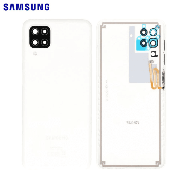 Cache Arrière Original Samsung Galaxy A12 Nacho A127 GH82-26514B Blanc