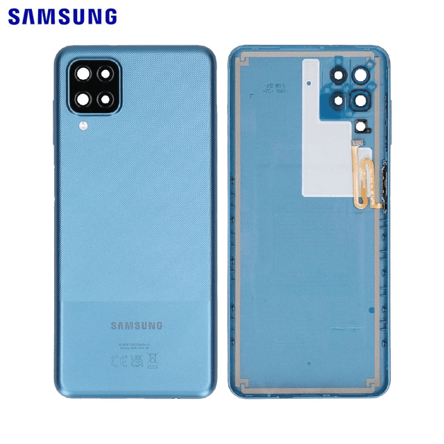 Cache Arrière Original Samsung Galaxy A12 Nacho A127 GH82-26514C Bleu