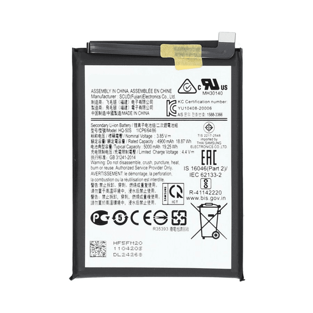 Batterie Premium Samsung Galaxy A02s A025/Galaxy A02s A025G/Galaxy A03s A037/Galaxy A03 A035G HQ-50S