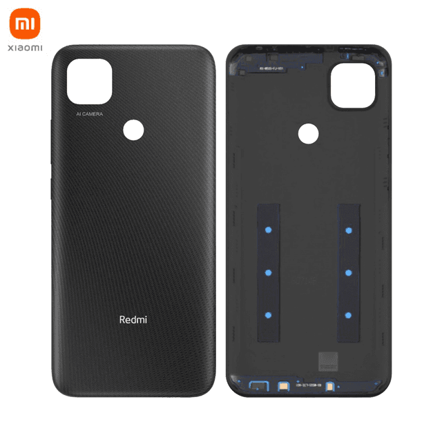 Cache Arrière Original Xiaomi Redmi 9C NFC 55050000986D 55050000EE5Z 55050000I32D Gris de Minuit