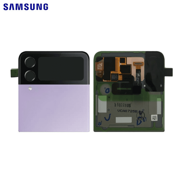 Cache Arrière Original Samsung Galaxy Z Flip 4 5G F721 GH97-27947B (Supérieur) Lavander
