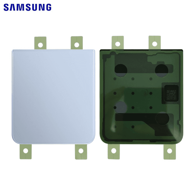Cache Arrière Original Samsung Galaxy Z Flip 4 5G F721 GH82-29298D (Inférieur) Bleu
