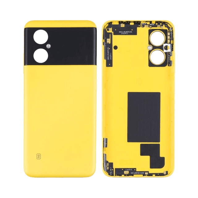 Cache Arrière Premium Xiaomi Poco M4 5G Jaune POCO