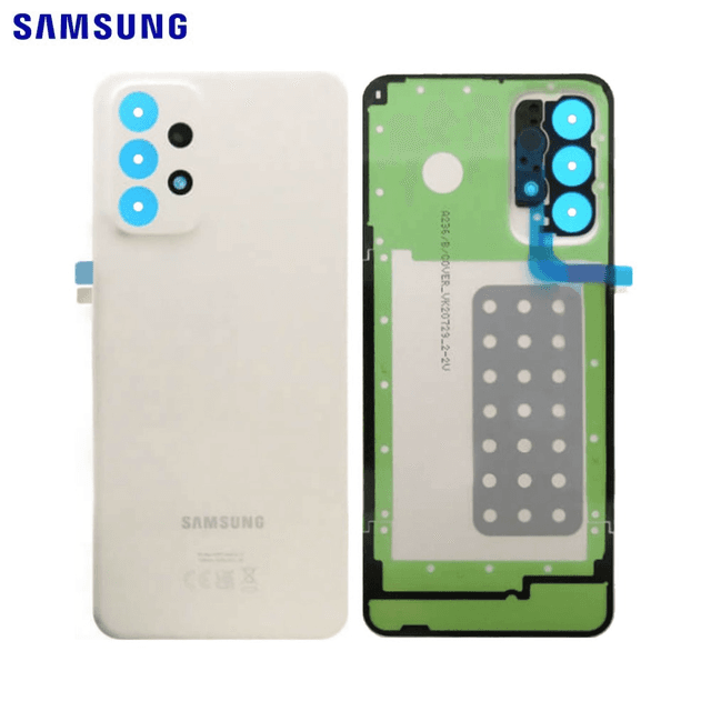 Cache Arrière Original Samsung Galaxy A23 5G A236 GH82-29489B Blanc