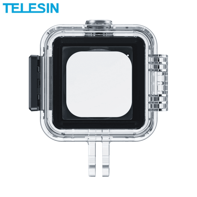 Coque Waterproof TELESIN OA-WTP-001 pour DJI Action 2 (jusqu'à 45m) Transparent