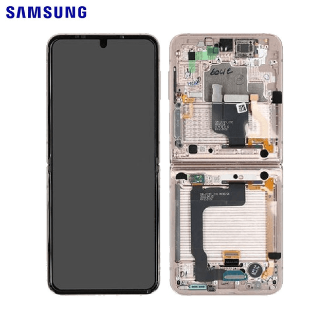 Ecran Tactile Original Samsung Galaxy Z Flip 4 5G F721 GH82-29440C GH82-29441C GH82-30238C GH82-30239C Rose Gold