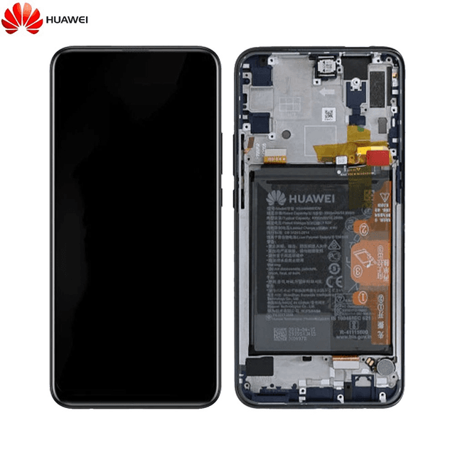Bloc Écran Complet avec Châssis et Batterie Original Huawei P Smart Z/Y9 Prime 2019 02352RRF Noir