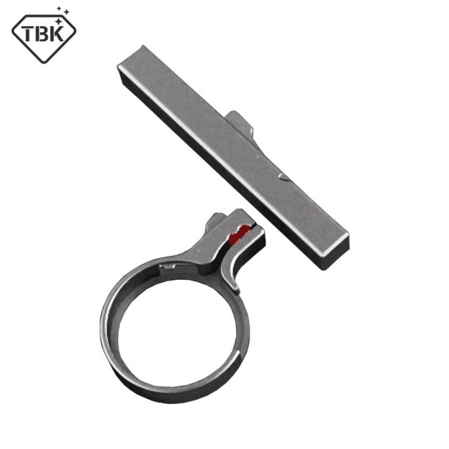 Poignée pour Fil de Séparation d'Écran TBK 204 Gris