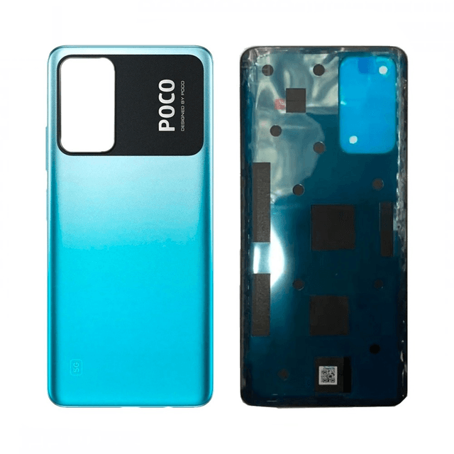 Cache Arrière Premium Xiaomi Poco M4 Pro 5G Bleu Glacier