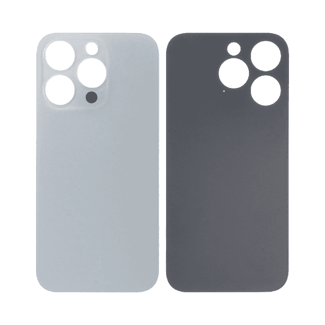 Vitre Arrière Apple iPhone 14 Pro (Laser LH) Argent