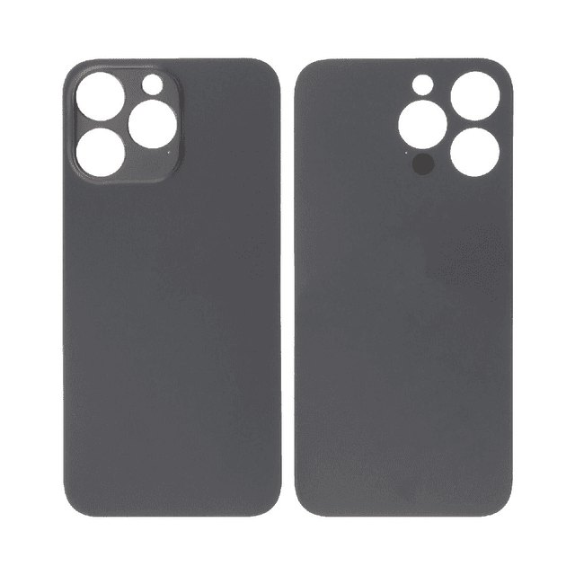 Vitre Arrière Apple iPhone 14 Pro Max (Laser LH) Noir Sidéral