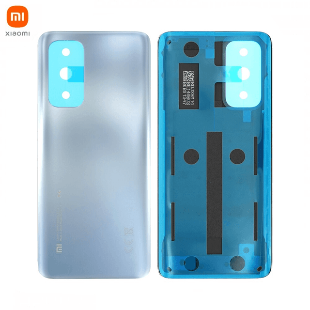 Cache Arrière Original Xiaomi Mi 10T 5G/Mi 10T Pro 5G 55050000F54J 55050000I14J 55050000JL4J Argent Lunaire