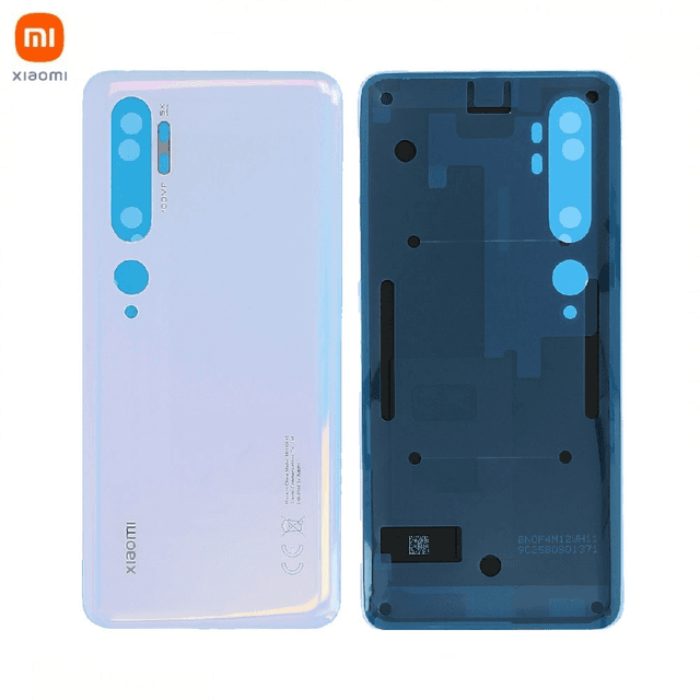 Cache Arrière Original Xiaomi Mi Note 10/Mi Note 10 Pro 550500003B1L Blanc