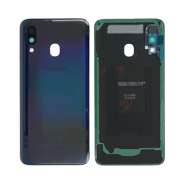 Cache Arrière Premium Samsung Galaxy A40 A405 Noir