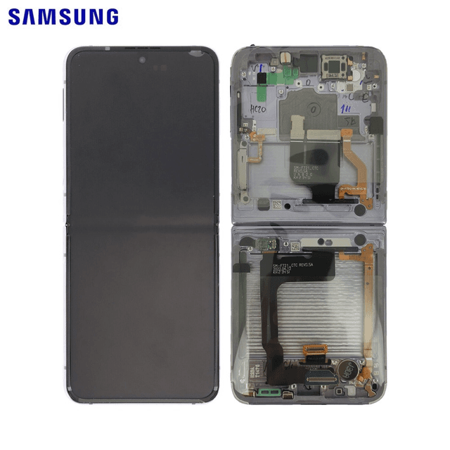 Ecran Tactile Original Samsung Galaxy Z Flip 4 5G F721 GH82-29440B GH82-29441B GH82-30238B GH82-30239B Lavander