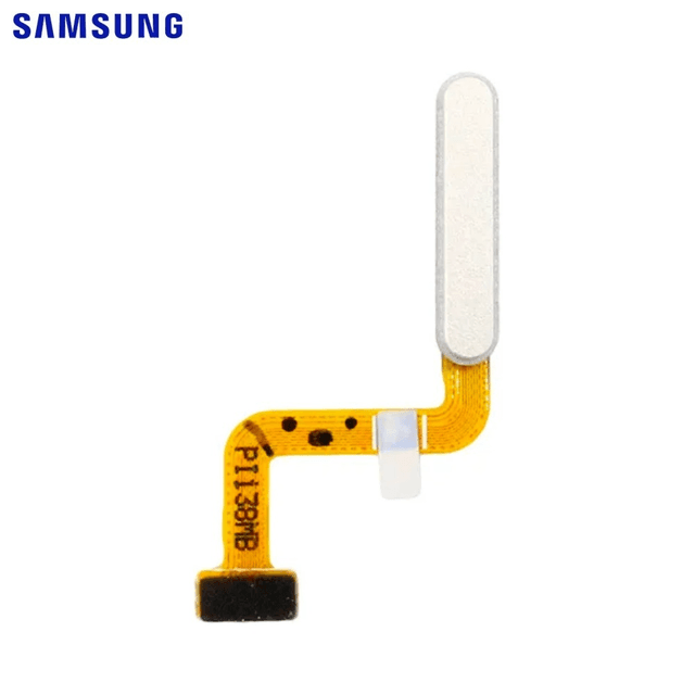 Lecteur Empreinte Original Samsung Galaxy M52 5G M526 GH96-14692C Blanc