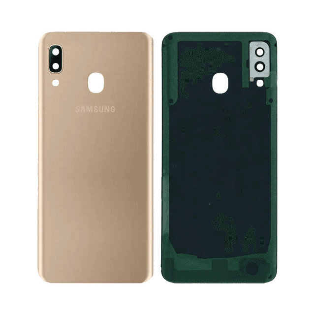 Cache Arrière Premium Samsung Galaxy A20 A205 Or