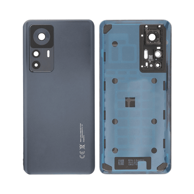 Cache Arrière Premium Xiaomi 12T Noir