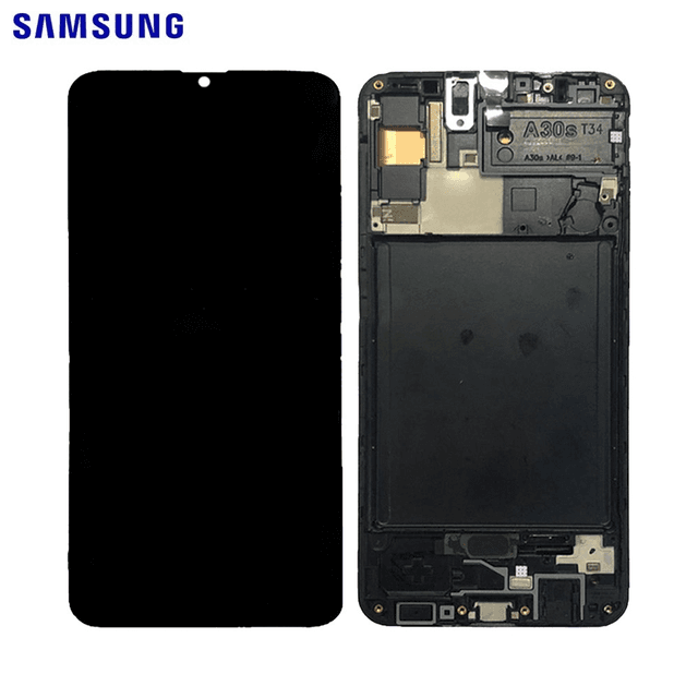 Ecran Tactile Original Samsung Galaxy A30S A307 GH82-21189A GH82-21190A GH82-­21329A GH82-21385A Noir