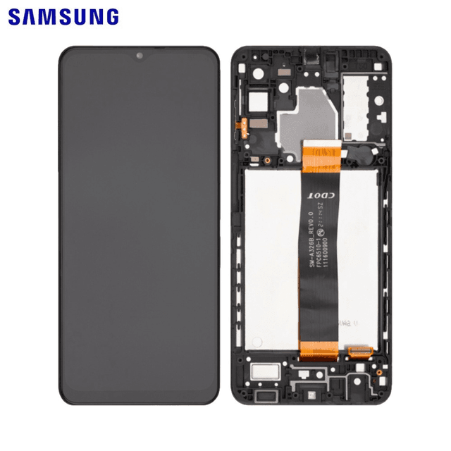 Ecran Tactile Original Samsung Galaxy A32 5G A326 GH82-25121A GH82-25122A Noir