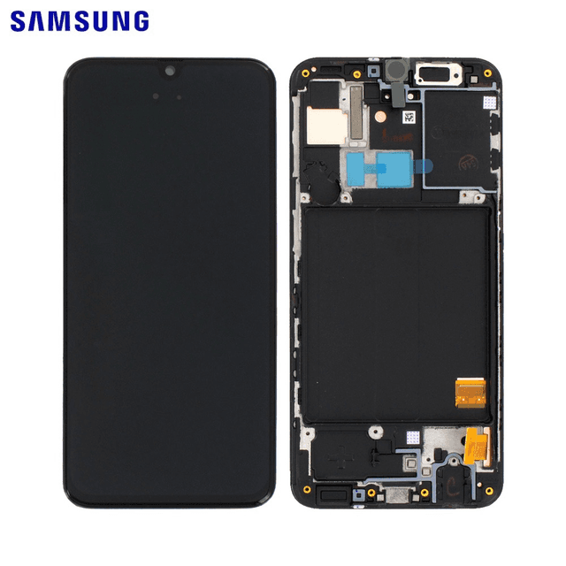 Ecran Tactile Original Samsung Galaxy A40 A405 GH82-19672A GH82-19674A Noir