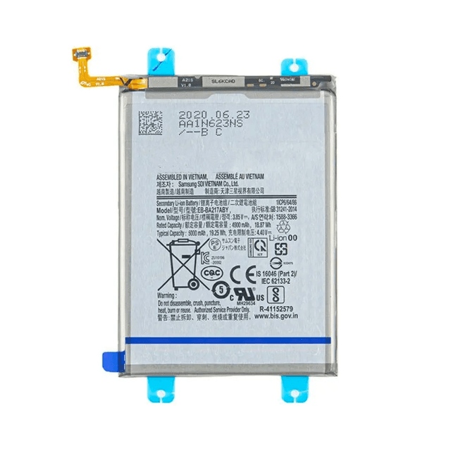 Batterie Premium Samsung Galaxy A21S A217F/Galaxy A12 A125/Galaxy M12 M127/Galaxy A12 Nacho A127/Galaxy A02 A022F/Galaxy A13 4G A135/Galaxy A13 4G A137/Galaxy A04s A047F EB-BA217ABY