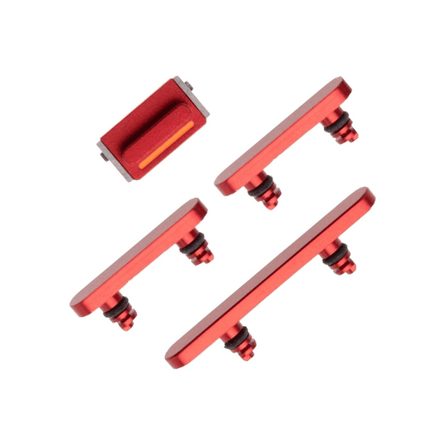 Bouton On/Off et Volume Apple iPhone 14 Rouge