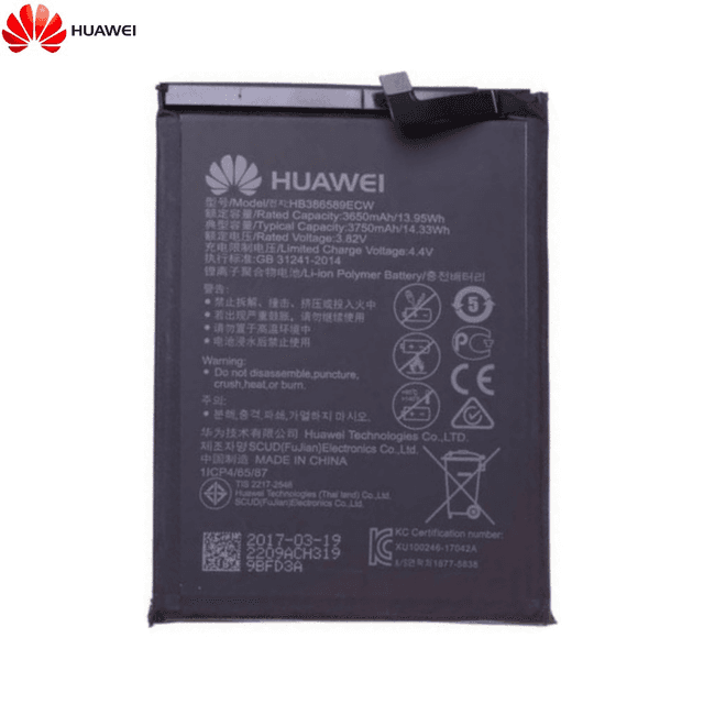 Batterie Original Huawei Nova 5T/Mate 20 Lite/P10 Plus Honor 20/View 10/8X/Play 24022209 HB386589ECW