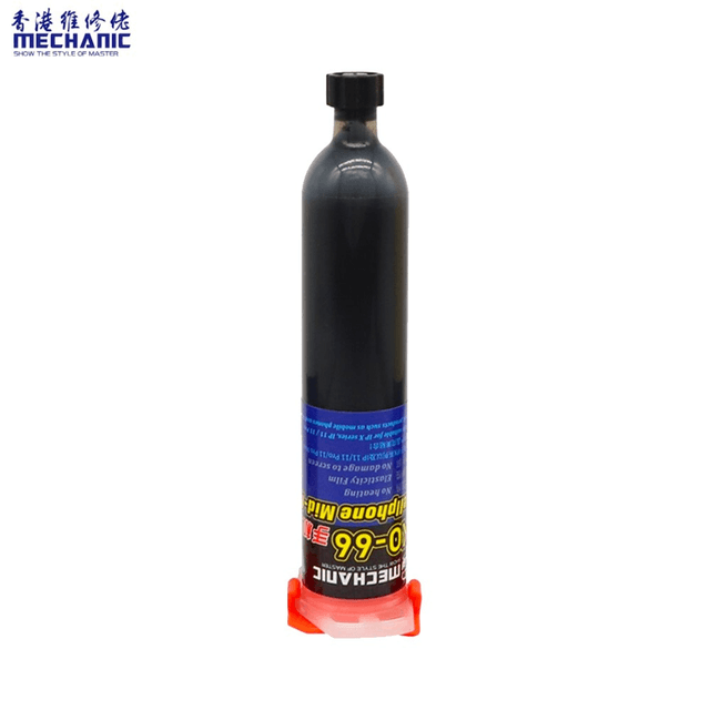 Colle Mechanic Spéciale Vitre Arrière KO-66 30ml Noir
