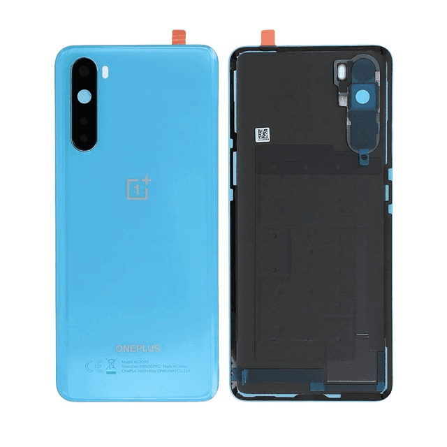 Cache Arrière Premium OnePlus Nord Bleu Marbre