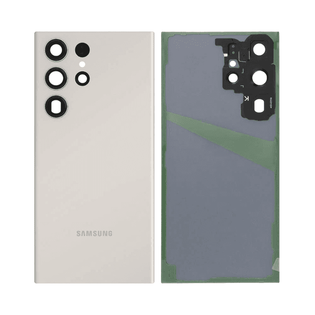 Cache Arrière Premium Samsung Galaxy S23 Ultra 5G S918 Crème