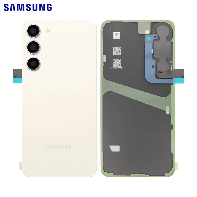 Cache Arrière Original Samsung Galaxy S23 Plus 5G S916 GH82-30388B Crème