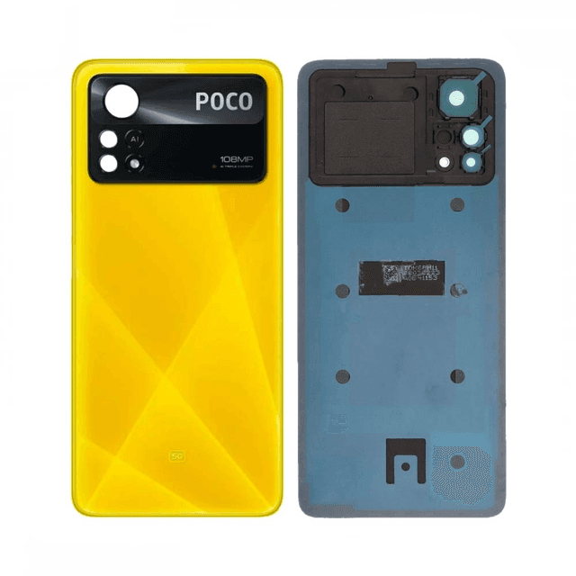 Cache Arrière Premium Xiaomi Poco X4 Pro 5G Jaune POCO