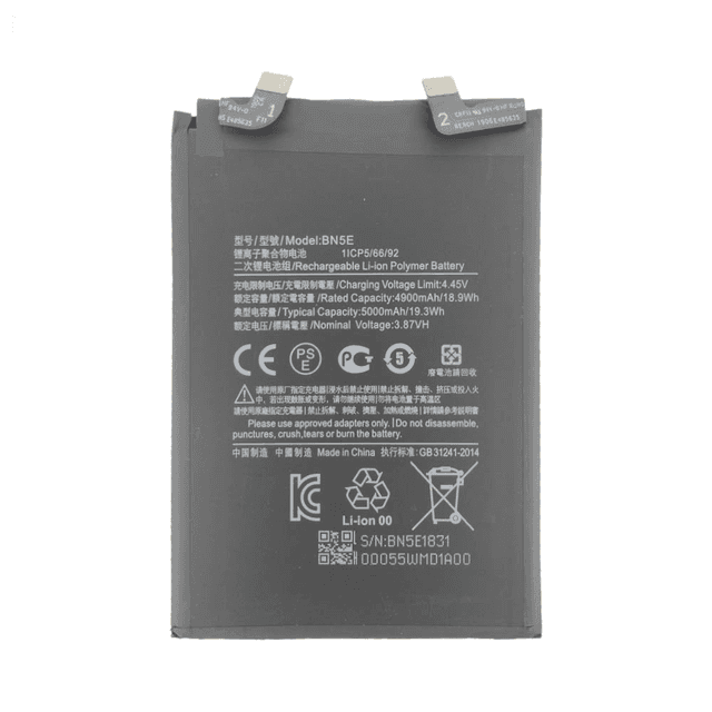 Batterie Premium Xiaomi Redmi Note 11 Pro 5G/Poco X4 Pro 5G/Redmi Note 12 Pro 4G BN5E