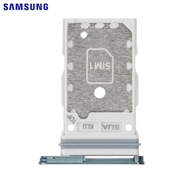 Tiroir SIM Original Samsung Galaxy S22 S901/Galaxy S22 Plus S906 GH98-47086C Vert