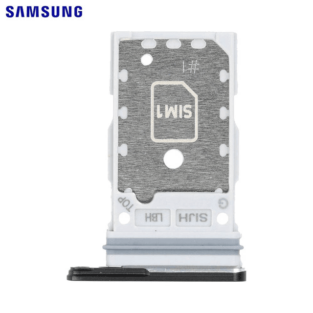 Tiroir SIM Original Samsung Galaxy S22 Ultra S908 GH98-47138E Gris