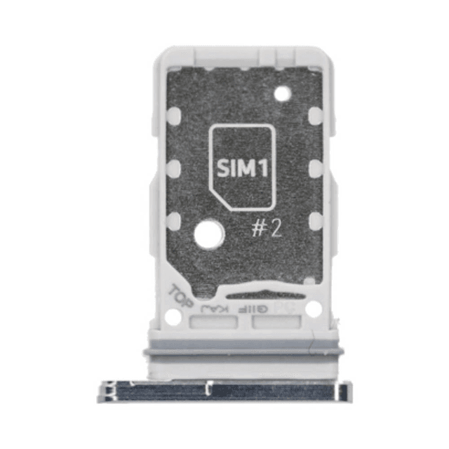 Tiroir Sim Premium Samsung Galaxy S21 Ultra 5G G998 Phantom Silver